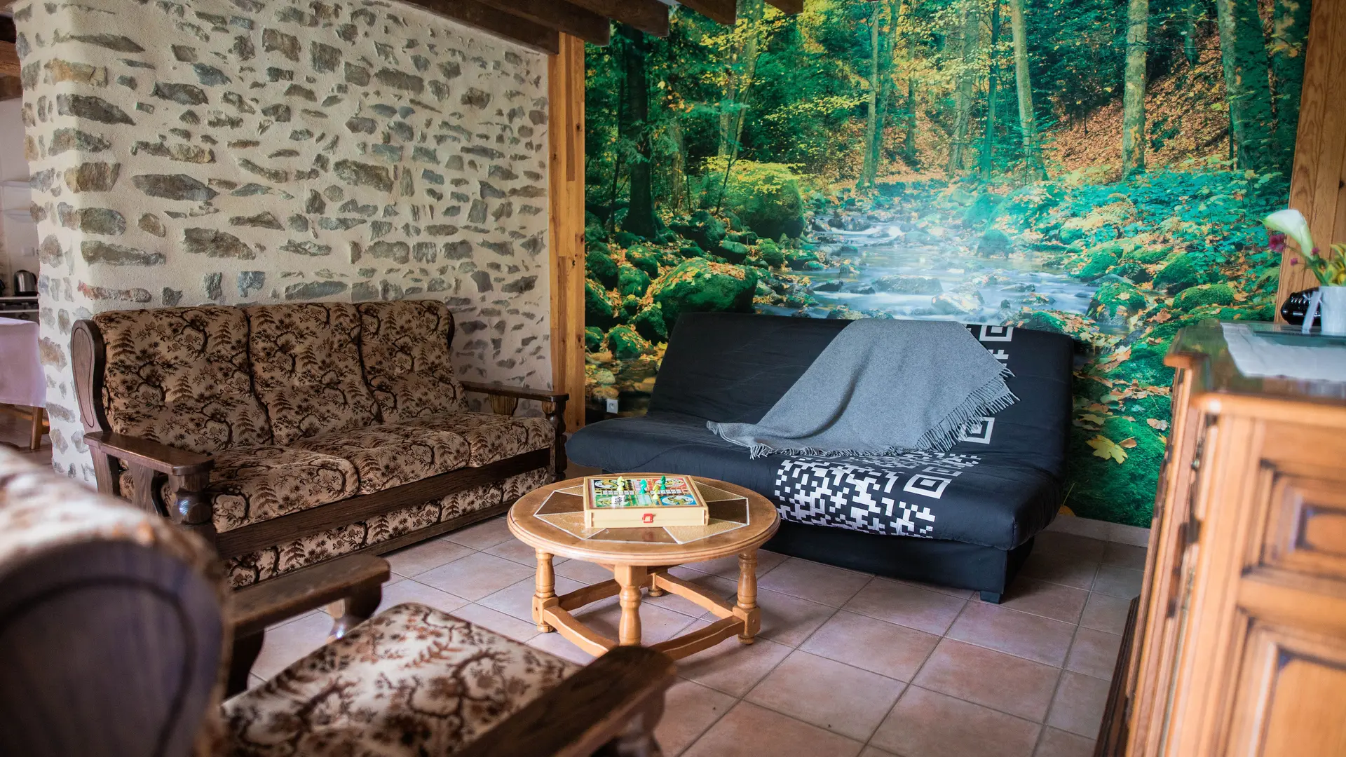 Gîte Le Douet Moreau - Saint-Léonard-des-Bois - salon