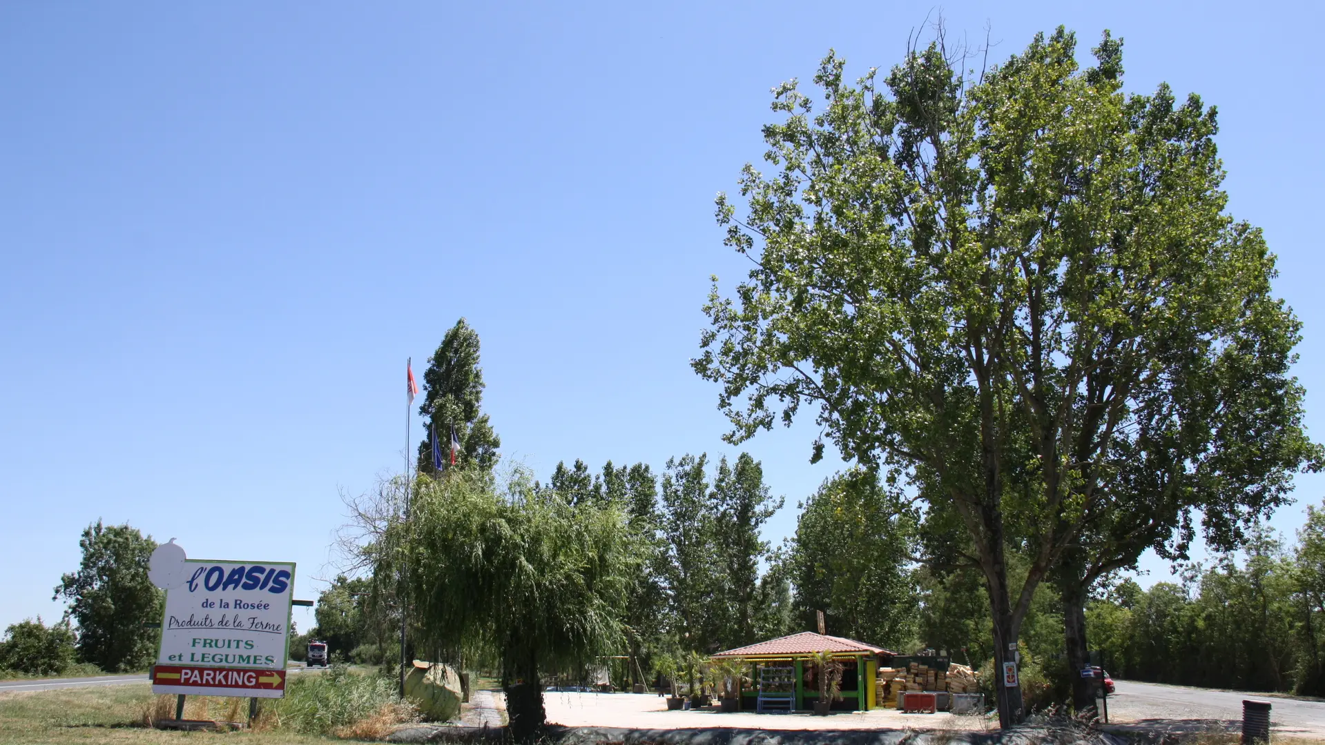 Aire de stationnement L'Oasis de la Rosée