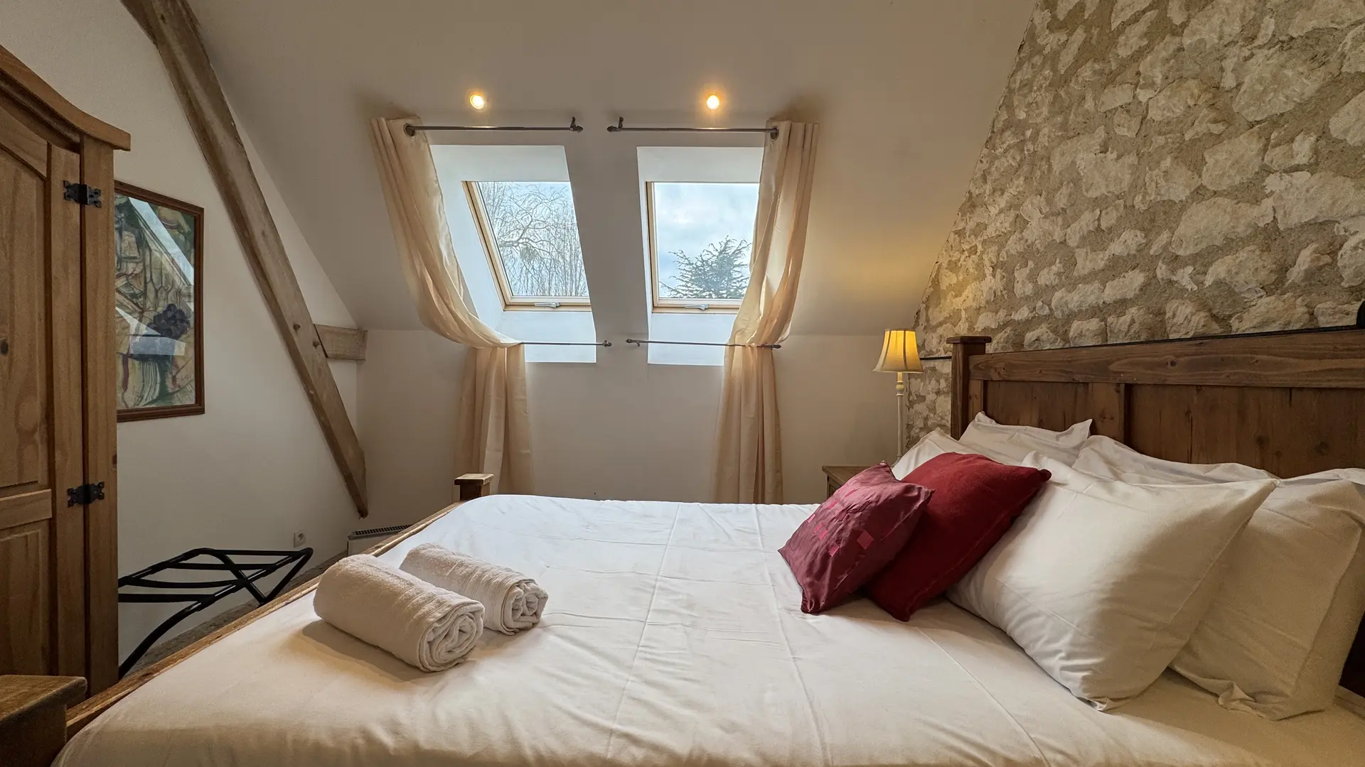 Chambre_Gîte La Grange d'EsusTerra_Aubigné Racan