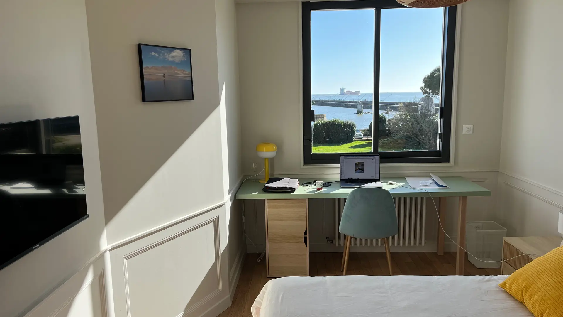 Belle chambre vue mer