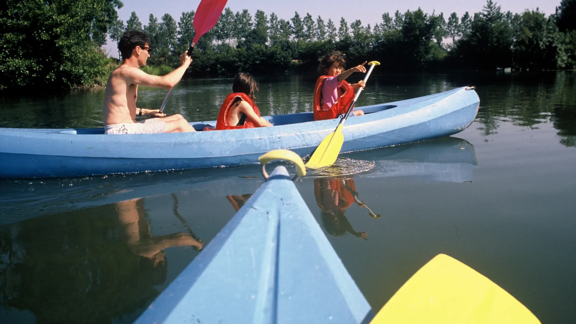 Kayaks sur le Loir-02