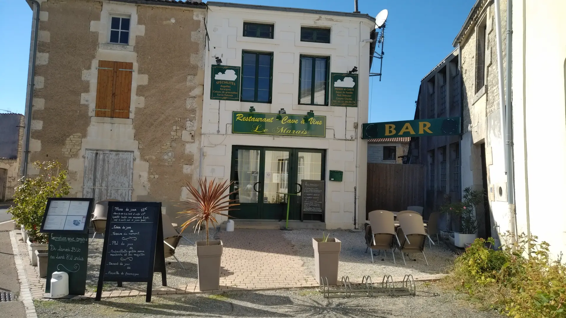 Le restaurant le Marais