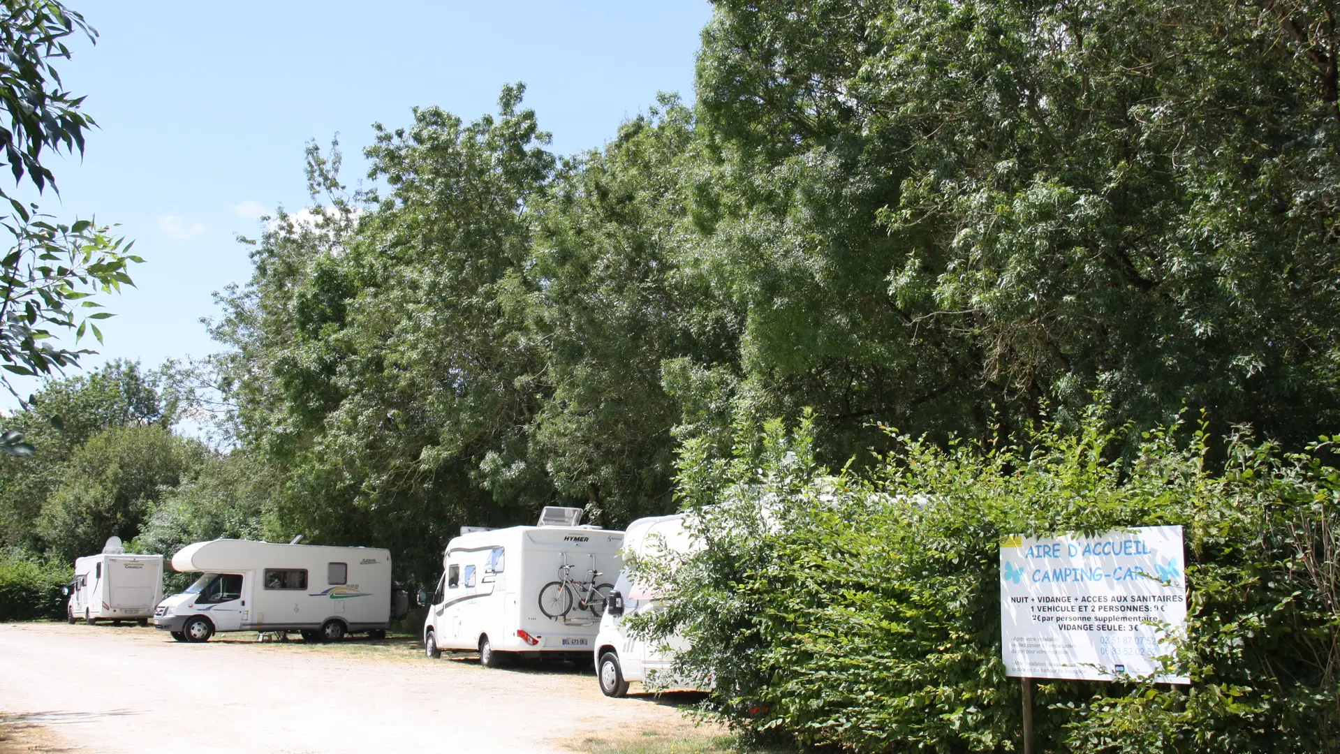 Aire camping-car de Maillé