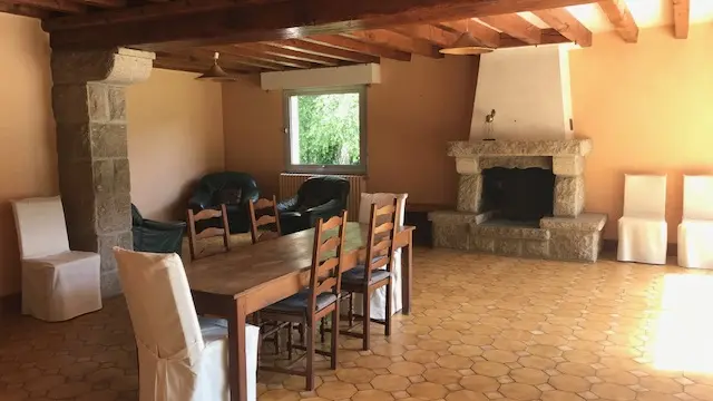 Maison grde salle cheminee