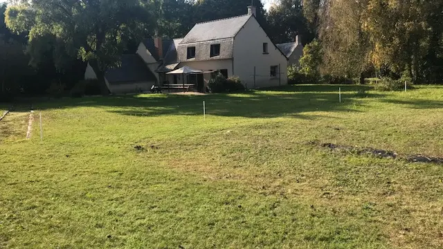 Maison facade et terrain