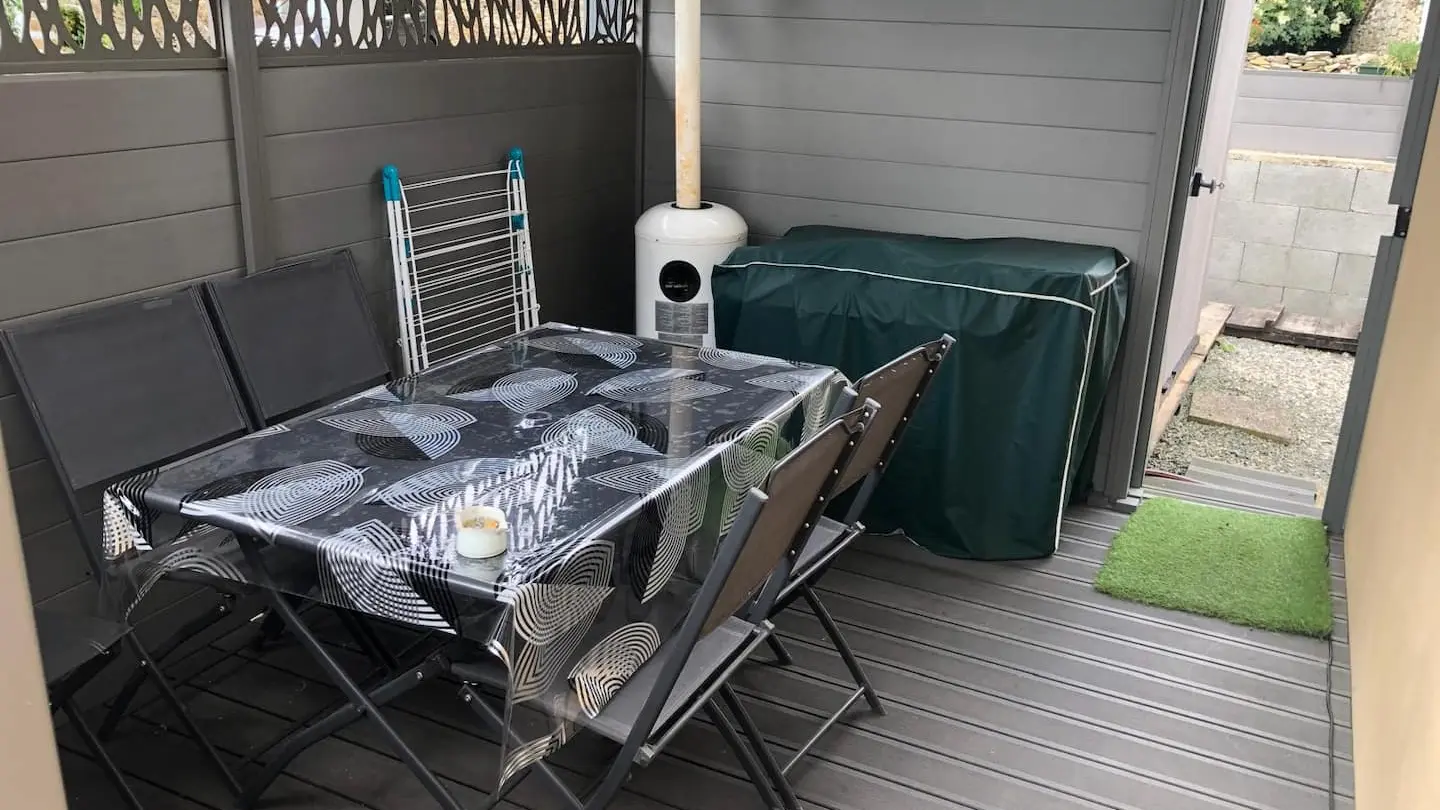 Meublé Le Nid Douillet - Douillet-le-Joly - terrasse 2