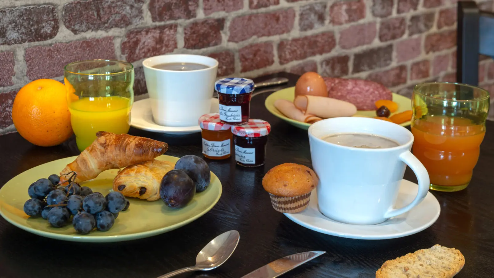 Domaine de la Courbe_Le Lude_Le petit déjeuner