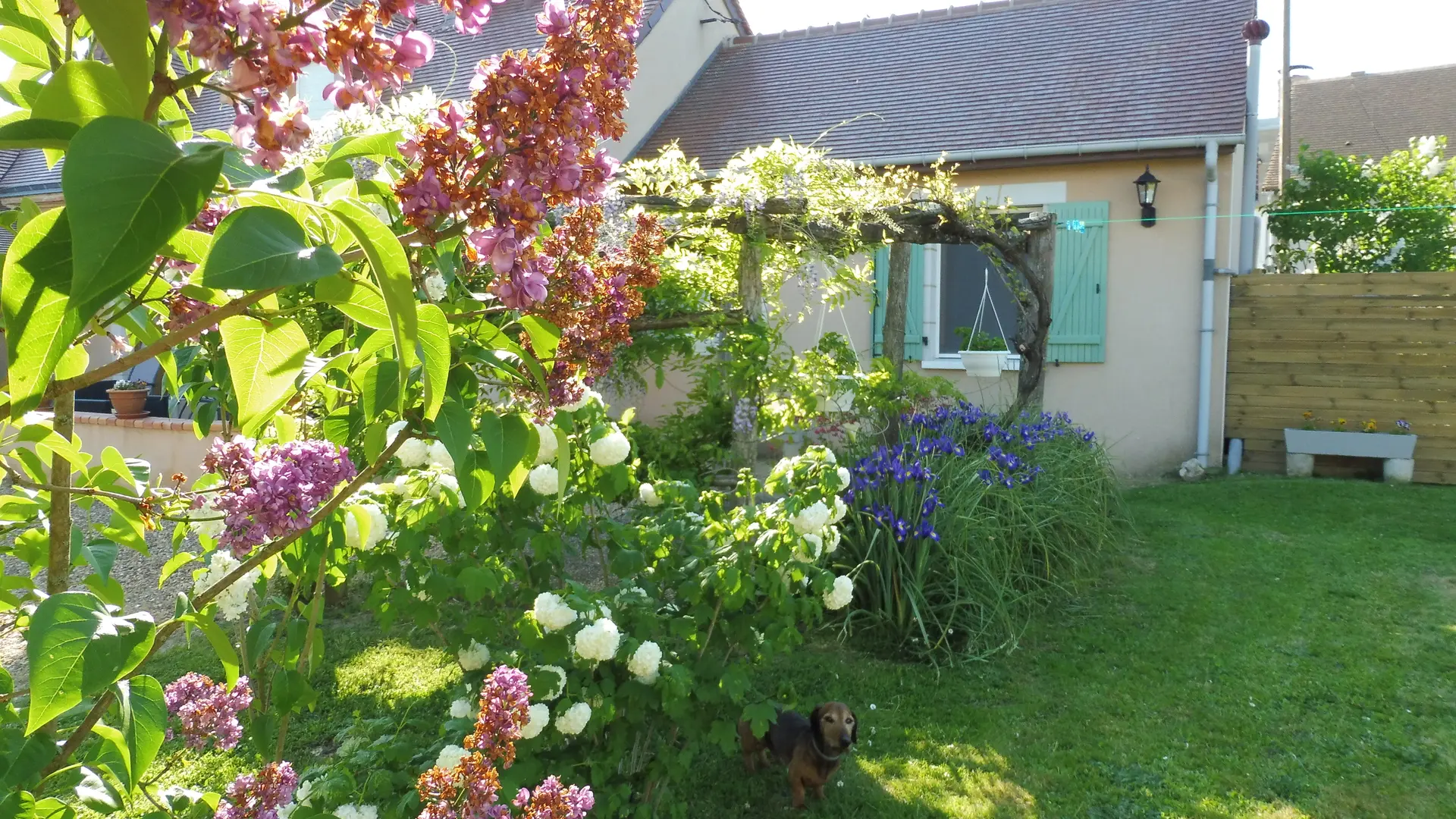 Coté jardin