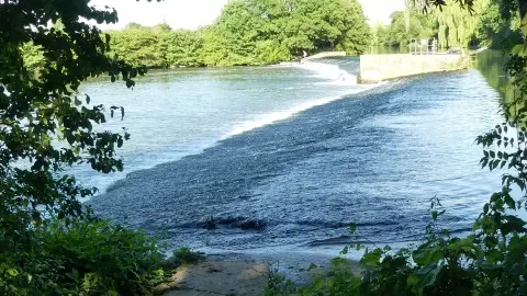 Barrage moulin de la Bruère La Flèche