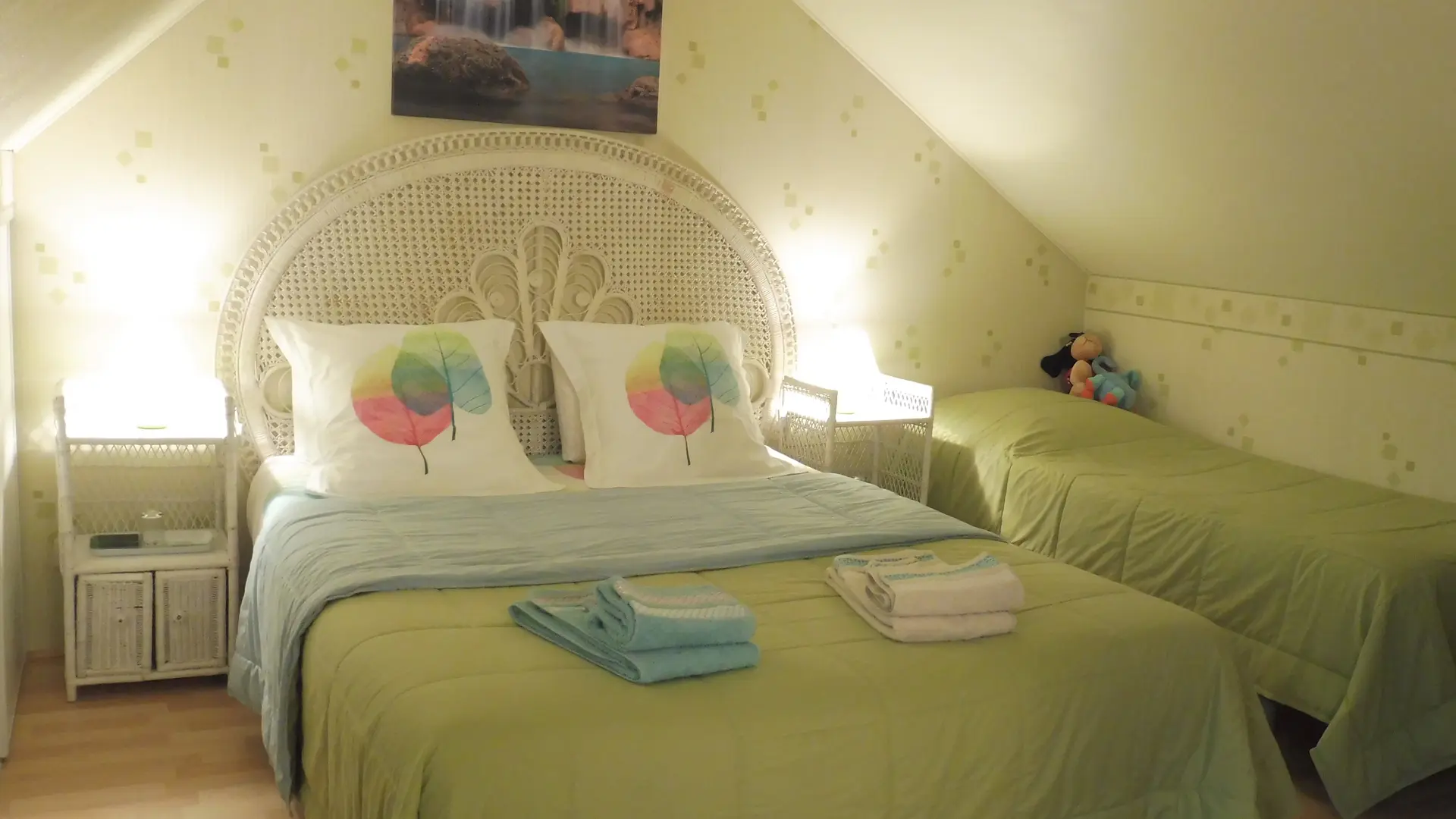 chambre lit double