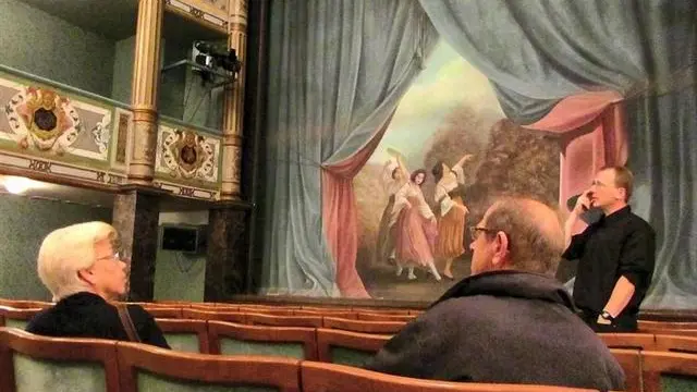 Visite guidée - théâtre de la Halle au Blé - La Flèche