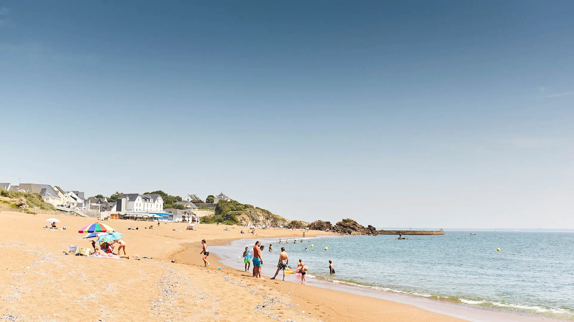 La plage de Monsieur Hulot à Saint-Marc-sur-Mer