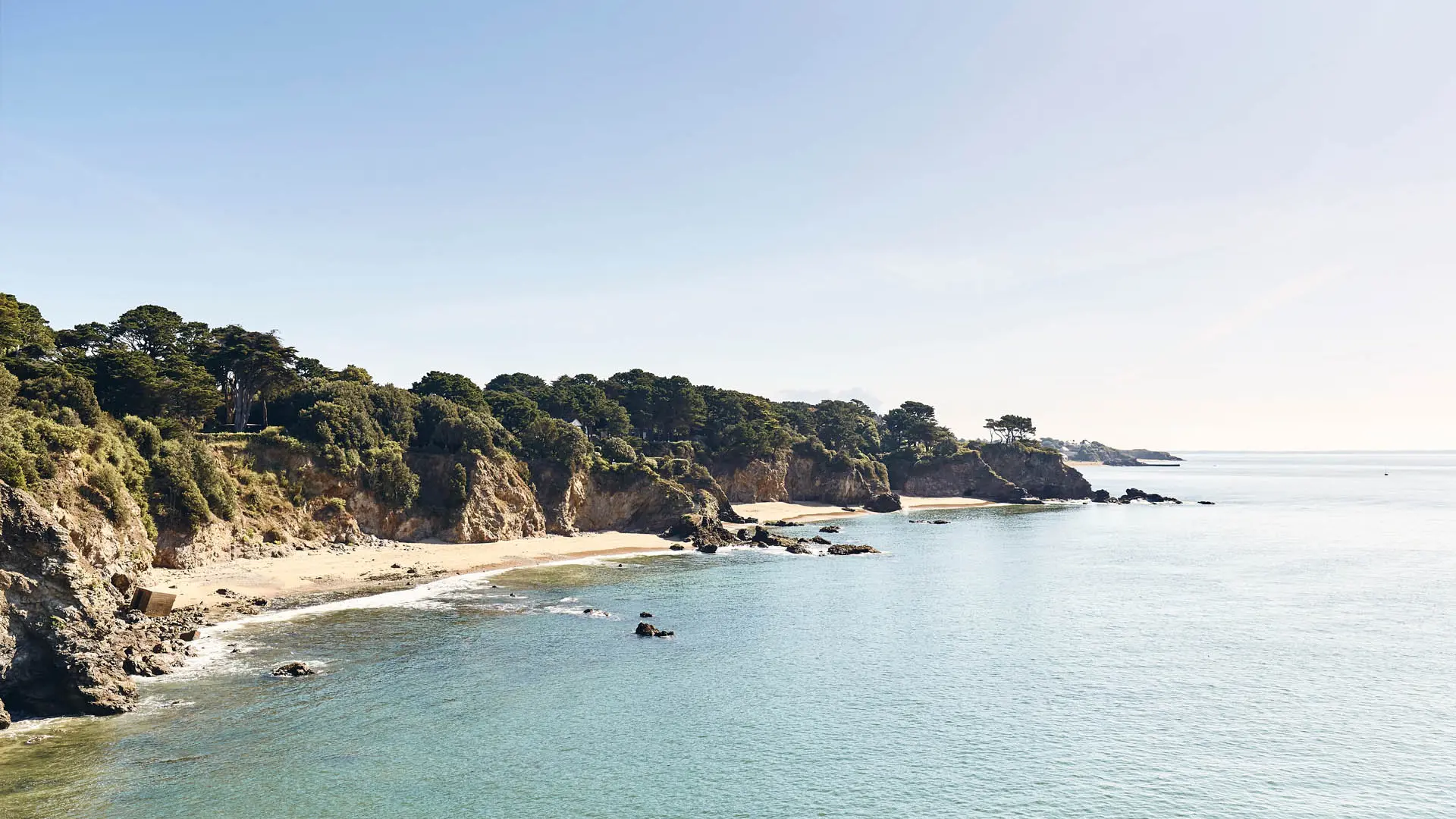 Plage de la Petite vallée à Saint-Nazaire