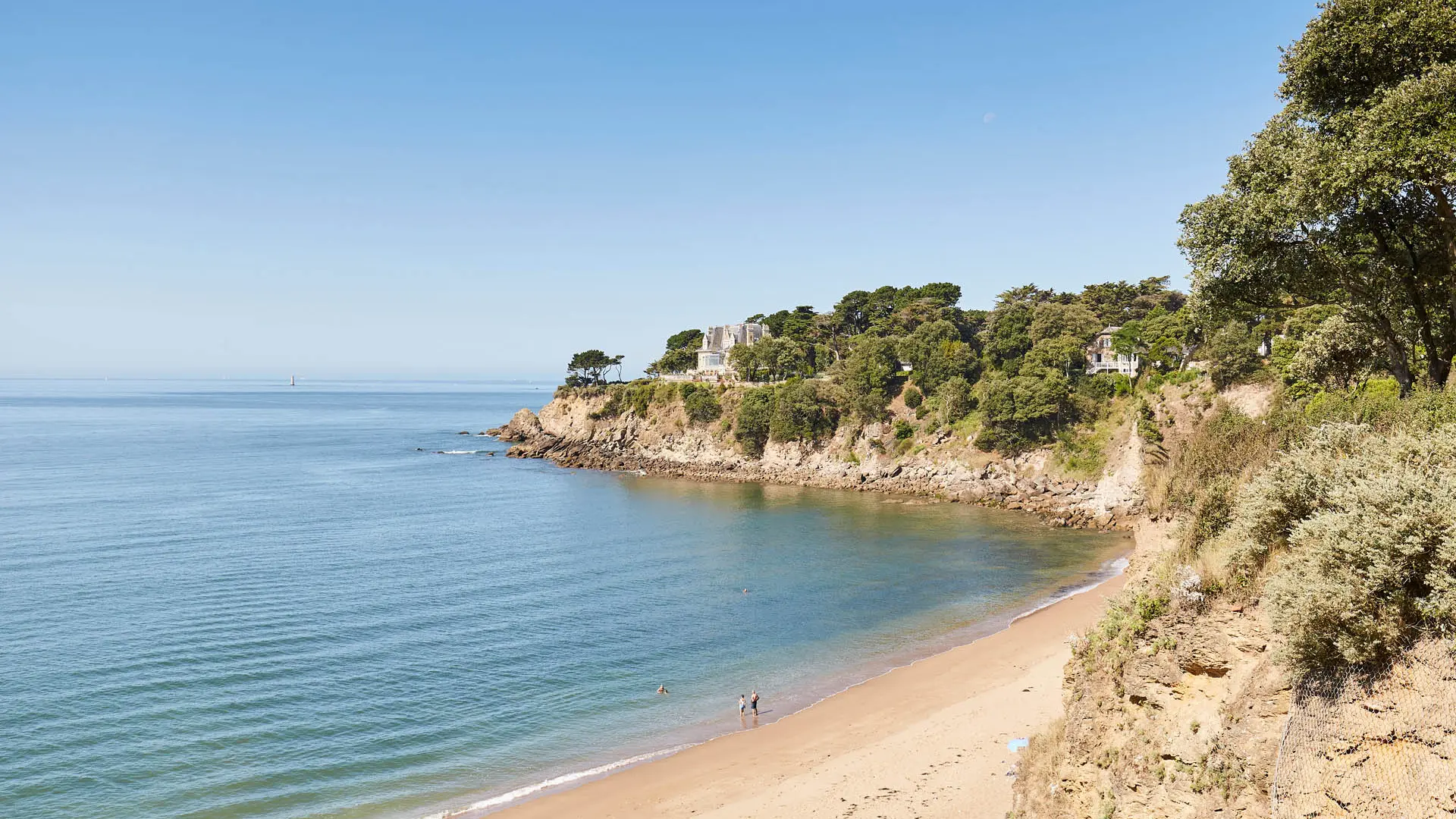 Plage du Grand Traict à Saint-Nazaire