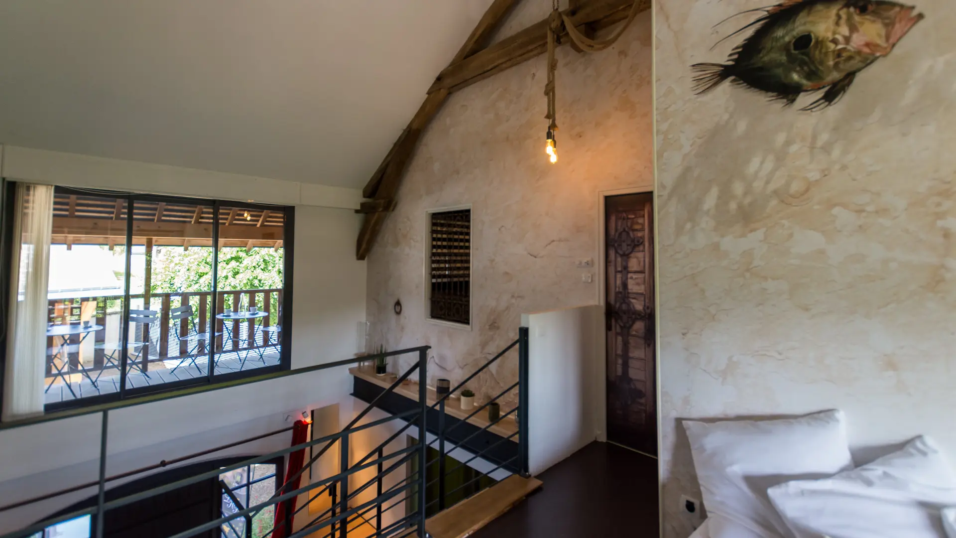 Salon Syros Chambres d'hôtes La Haute Forge II