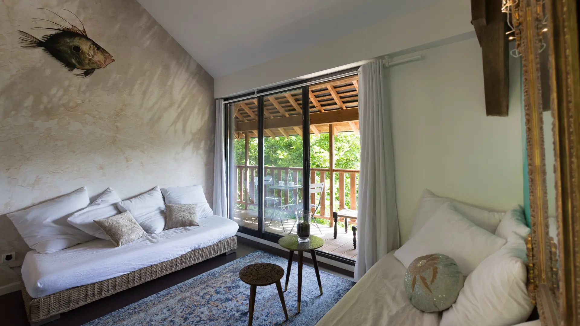 Salon Syros Chambres d'hôtes La Haute Forge III