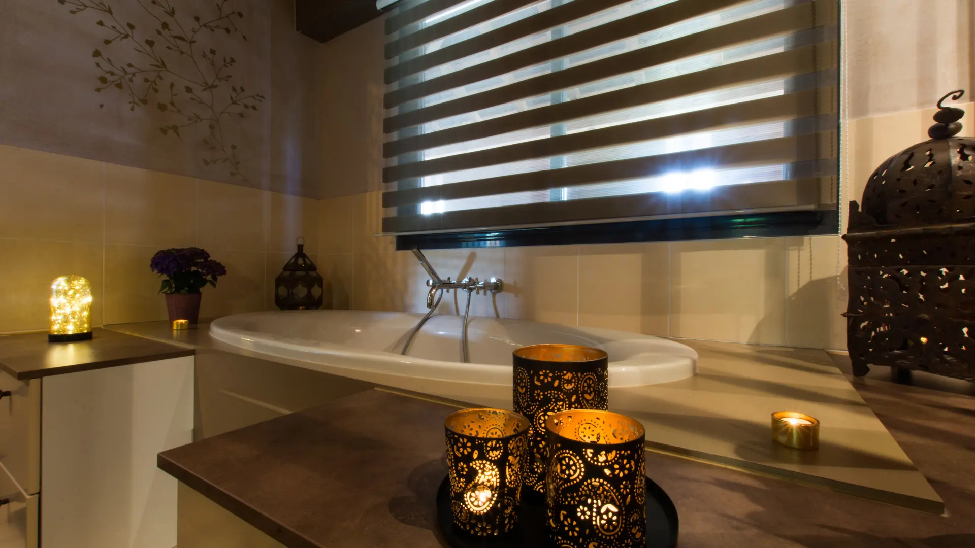 Suite Voyage Salle de Bain Chambres d'hôtes La Haute Forge IV