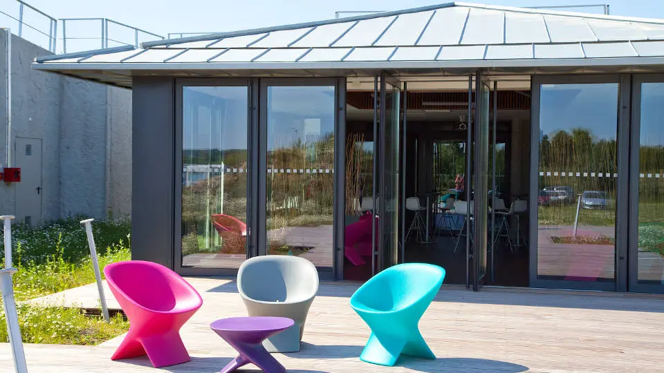 Terrasse Berges de la Monnerie