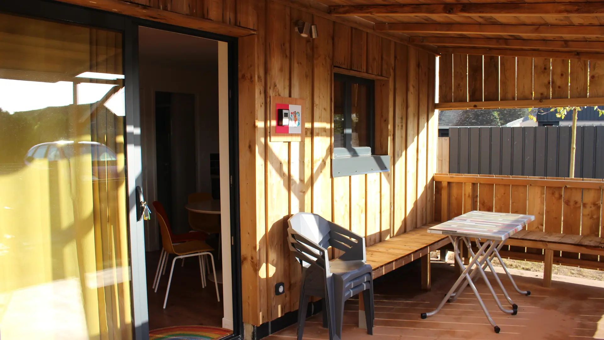 Vintage terrasse extérieure 2