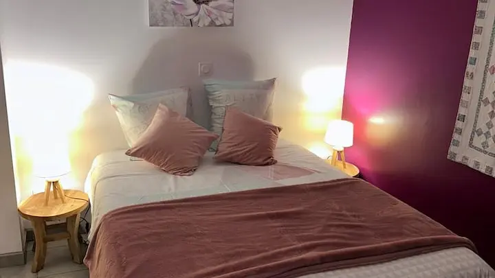 Chambre double au rez-de-chaussée