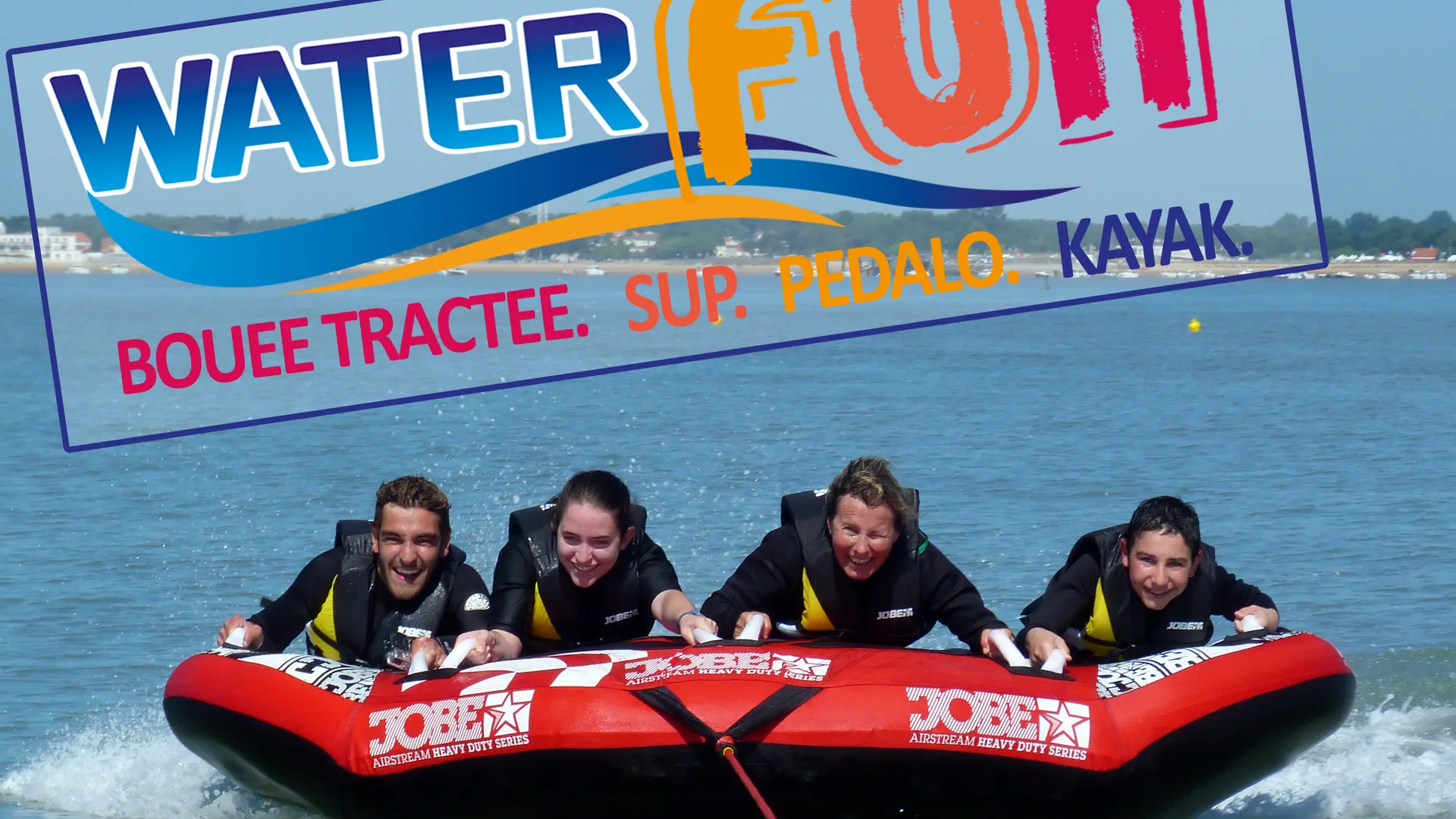 bouee tractee la tranche sur mer waterfun