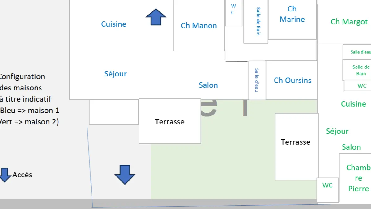 272312 - plan de surface ( pas d'échelle)