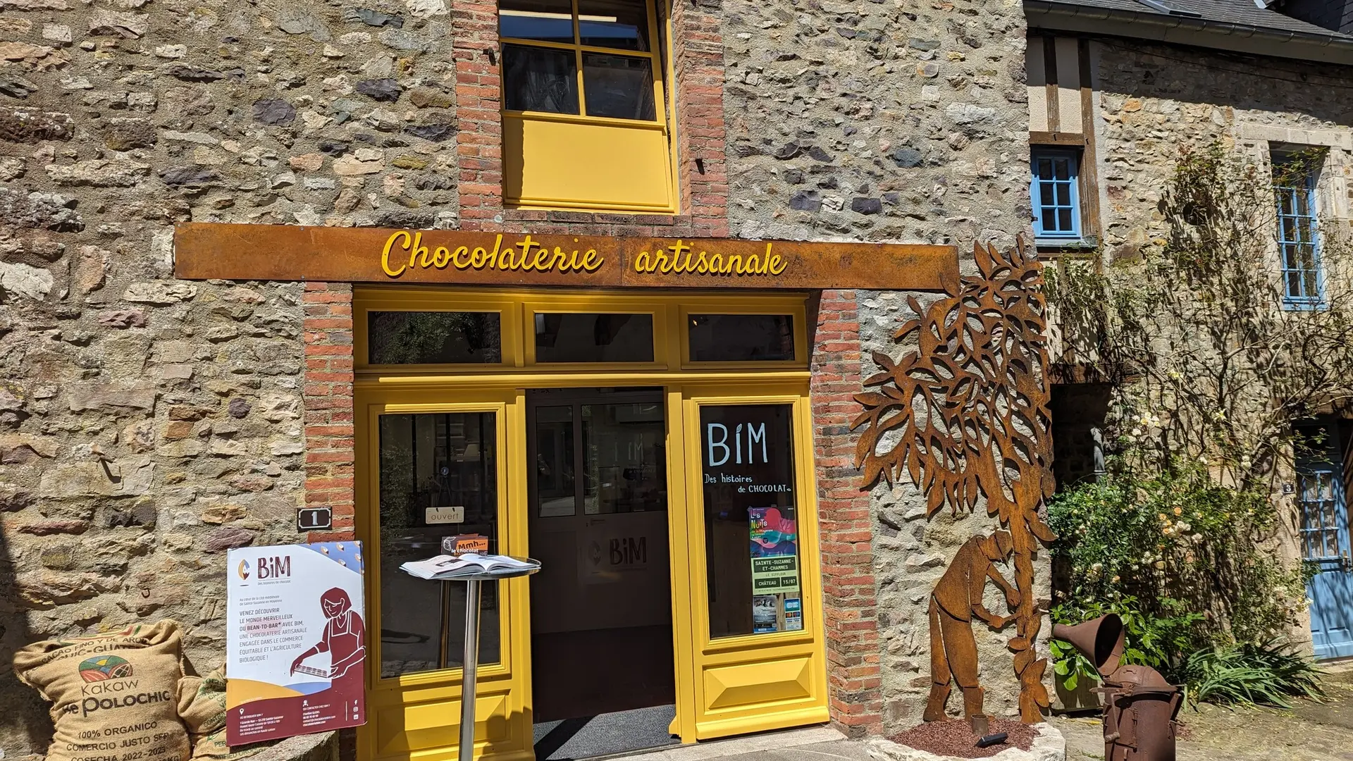 façade chocolaterie artisanale