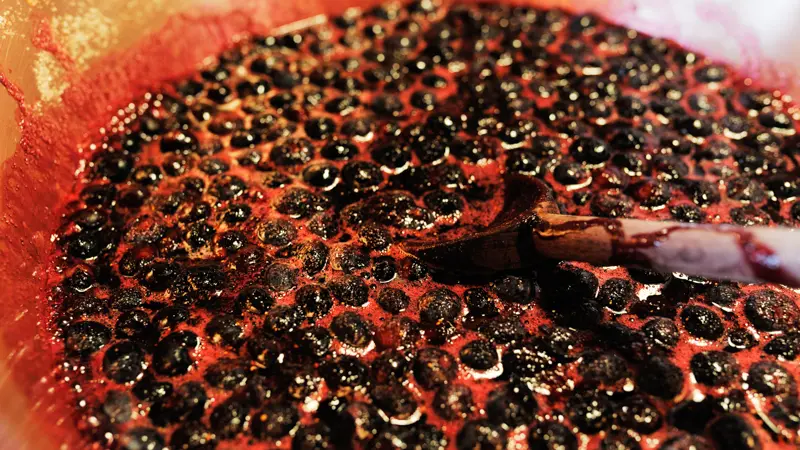 Confiture myrtilles Ferme des Beuets_Vaas