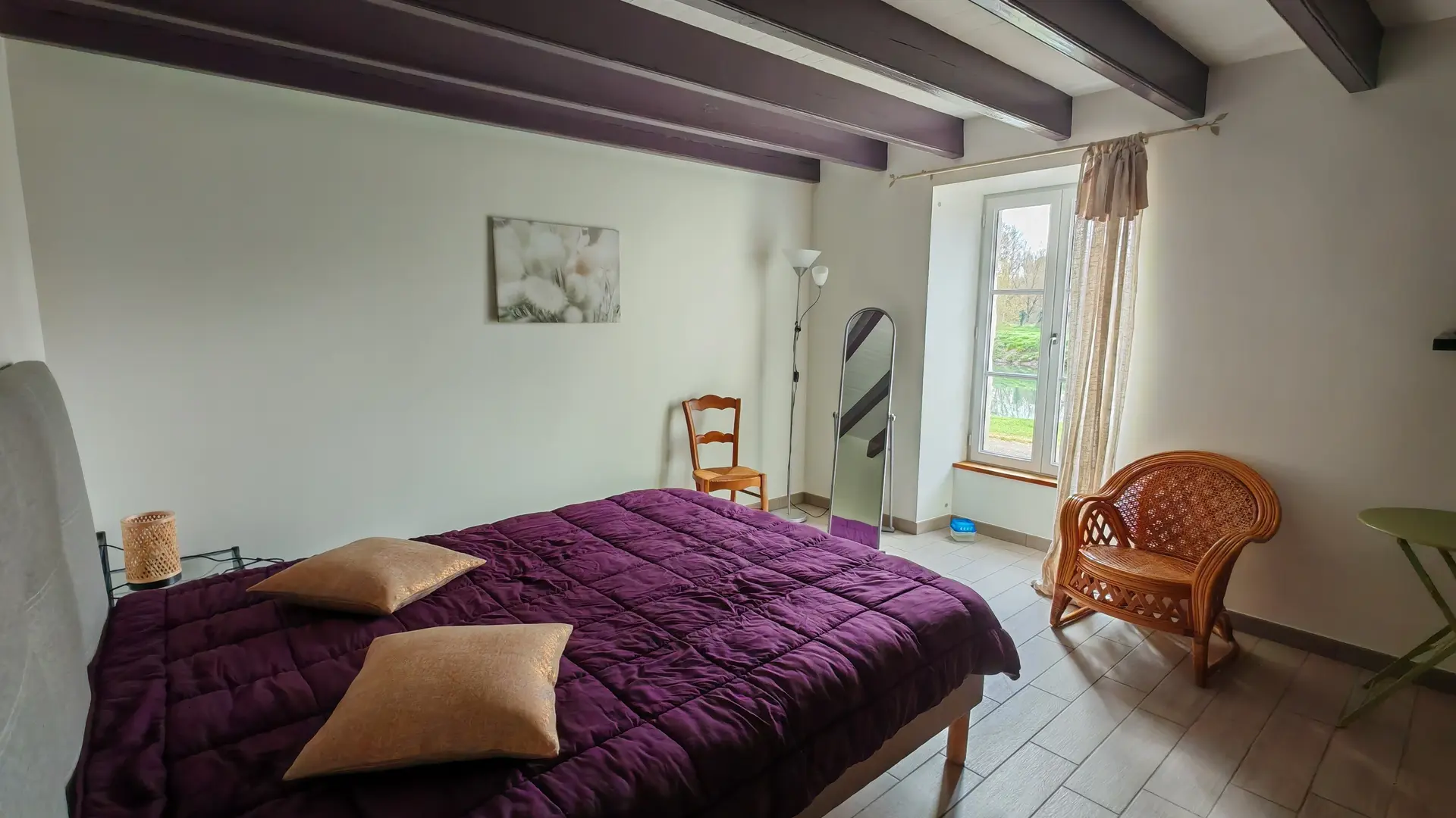 375910 - Chambre 1 au rez-de-chaussée