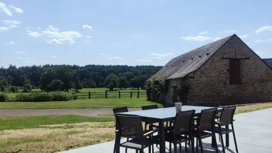 gîte Les granges de Man'Jad Daon - terrasse 2©BouvetNathalie