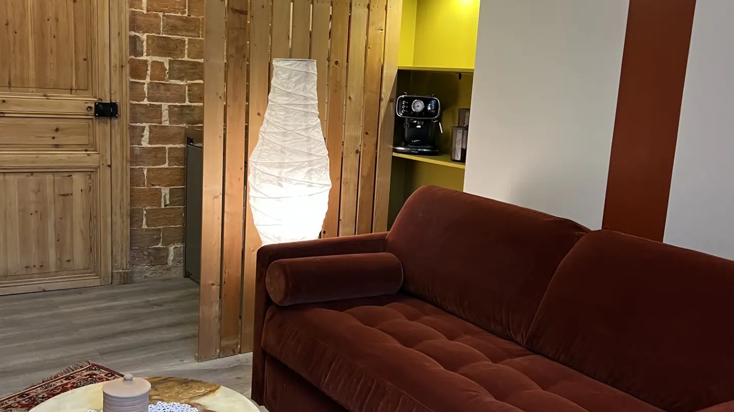 Studio l'Occulus - coin séjour