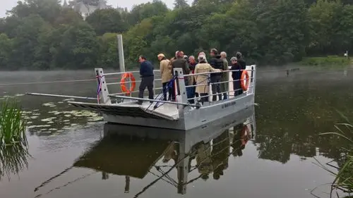 inauguration Bac de Ménil septembre 2017 sud mayenne