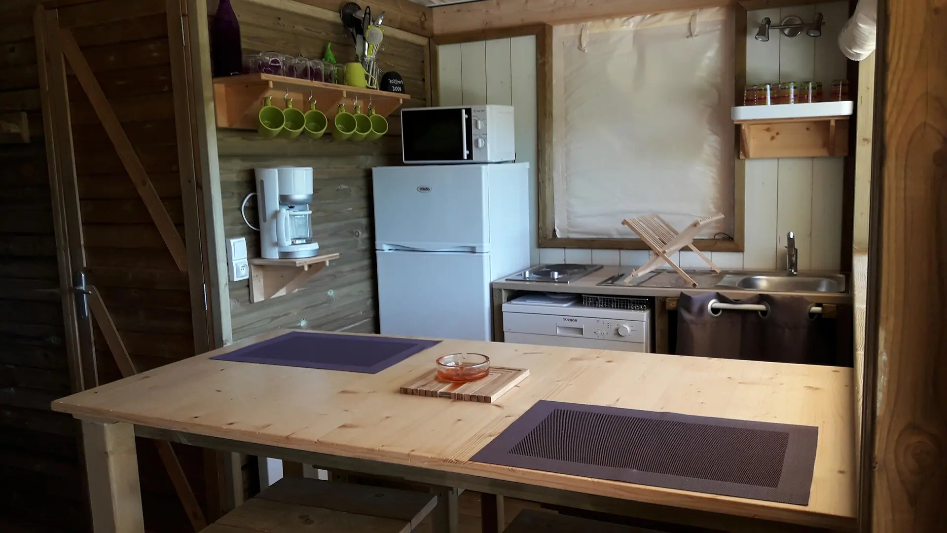 intérieur écolodge