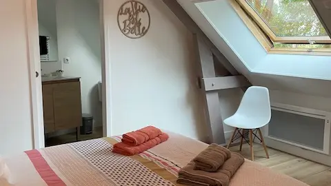 Chambre d'hôtes Monthorin - Vernie - chambre