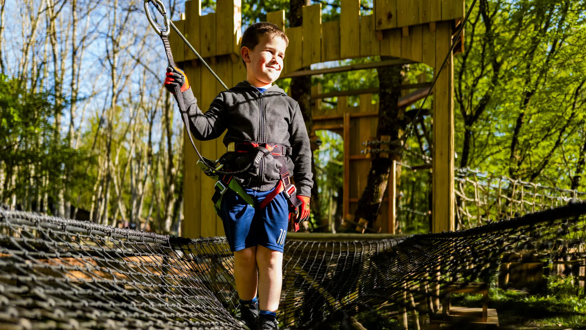 Accrobranche pitchoun - LE GRAND DEFI - VENDEE EXPANSION