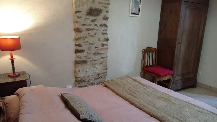 maison du heron fou chambre lit double