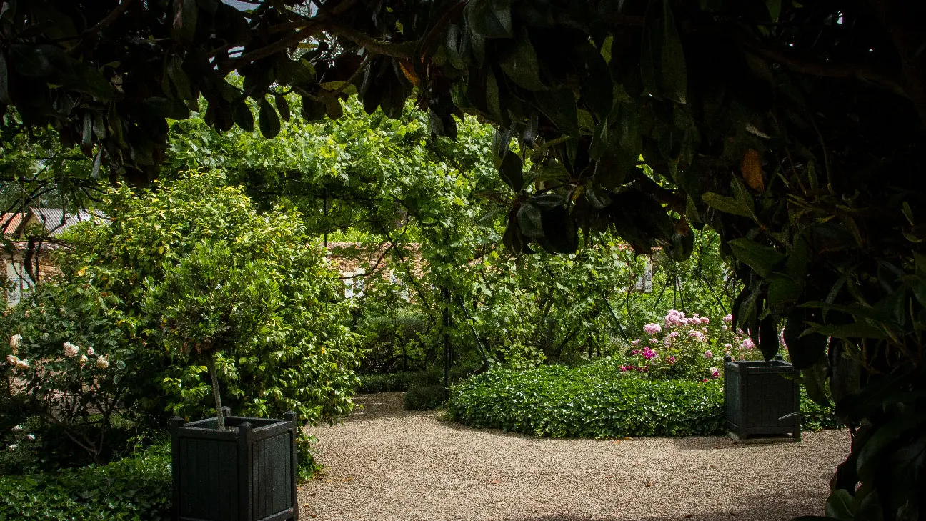 Jardin de la maison natale de Jean de Lattre