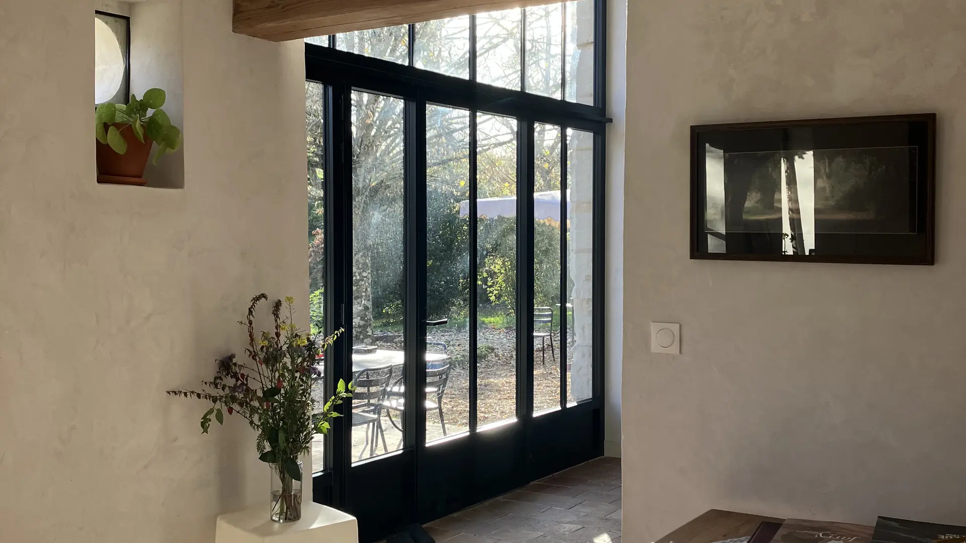 Chambres et table d'hôtes Le Vaux Jouin_petit salon