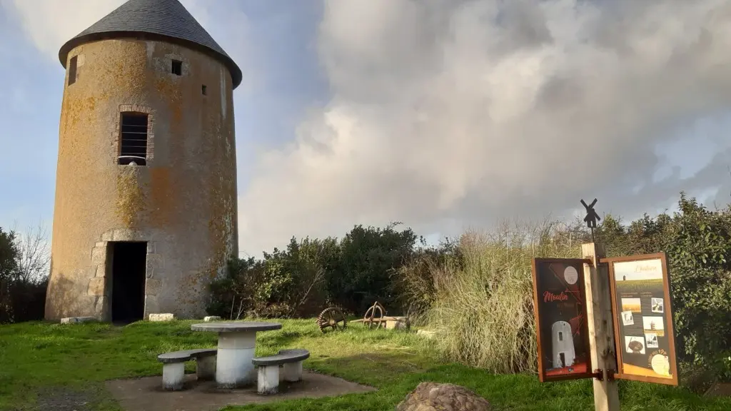 Point de vue au Moulin de la Minière à Monnières