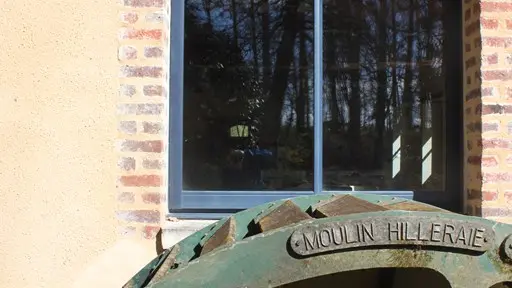 roue moulin hilleraie