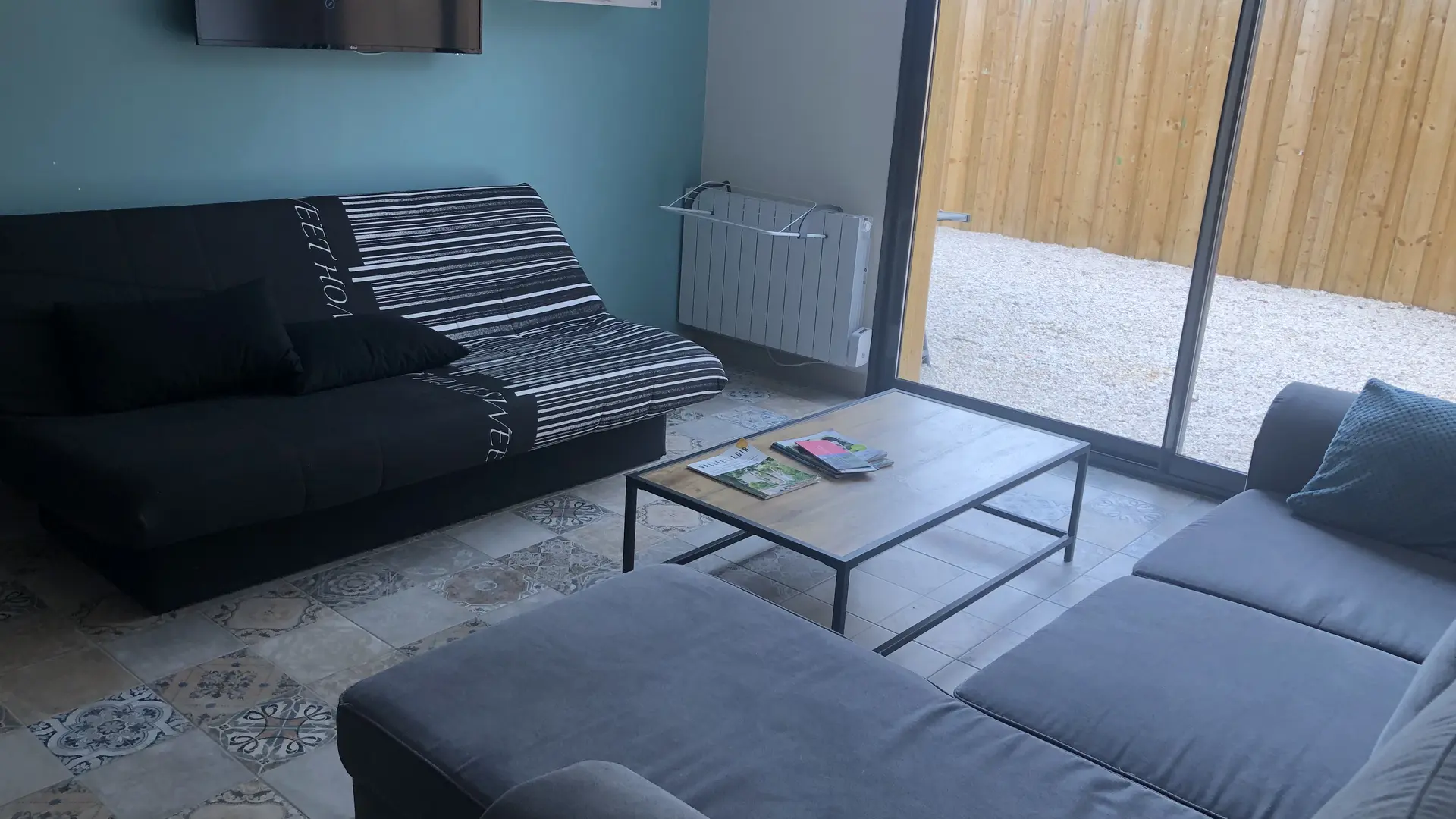 salon canape convertible