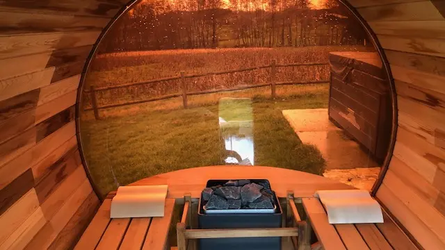 sauna panoramique