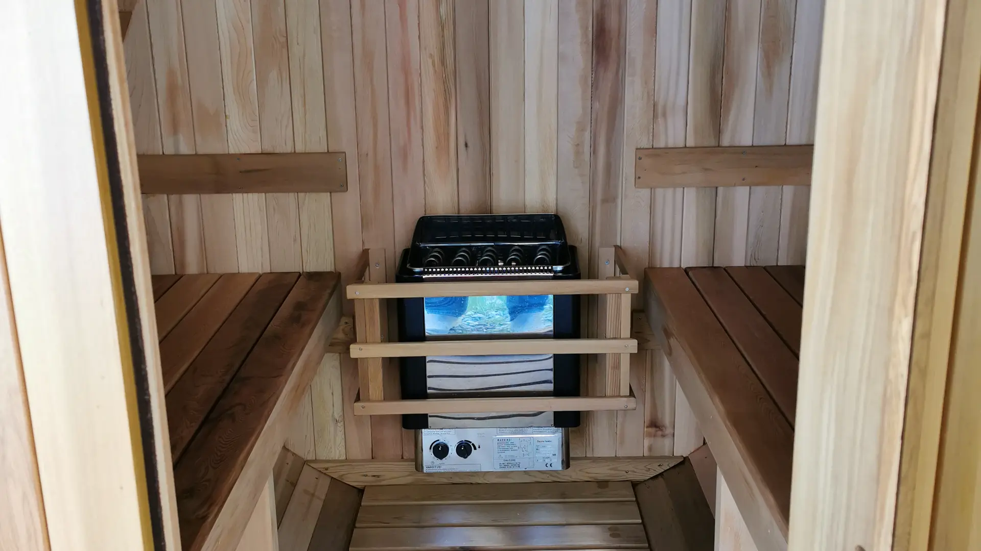 sauna 4 places assises