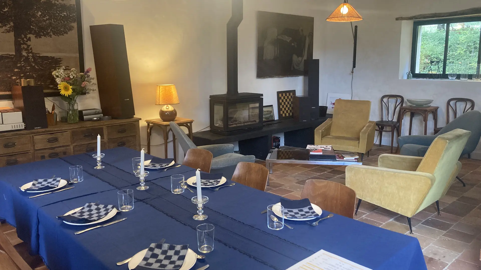 Chambres et table d'hôtes Le Vaux Jouin_table d'hotes