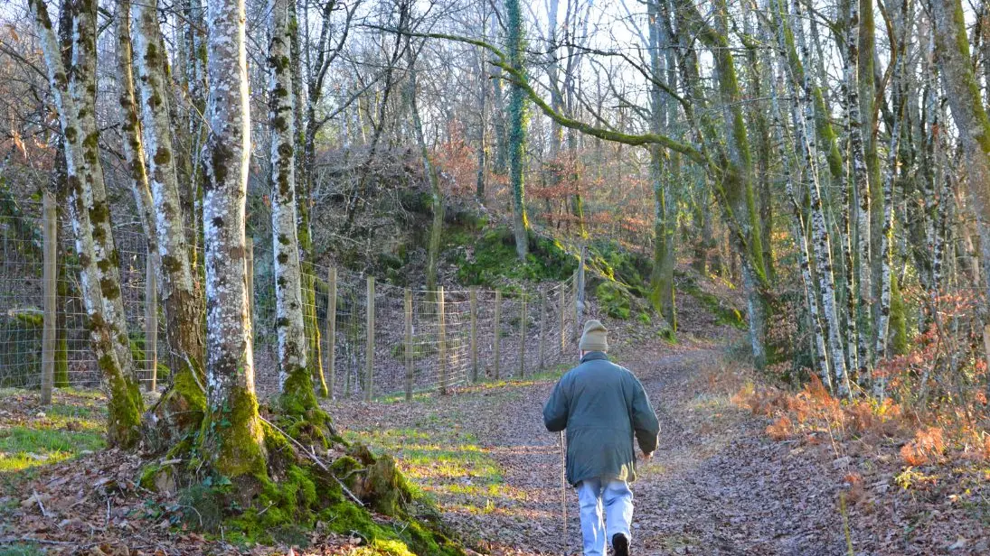 Chemin du Mas Nadaud à Pageas