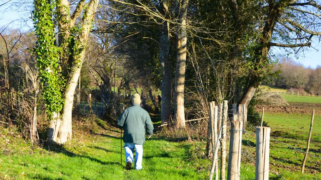 Chemin du Mas Nadaud à Pageas