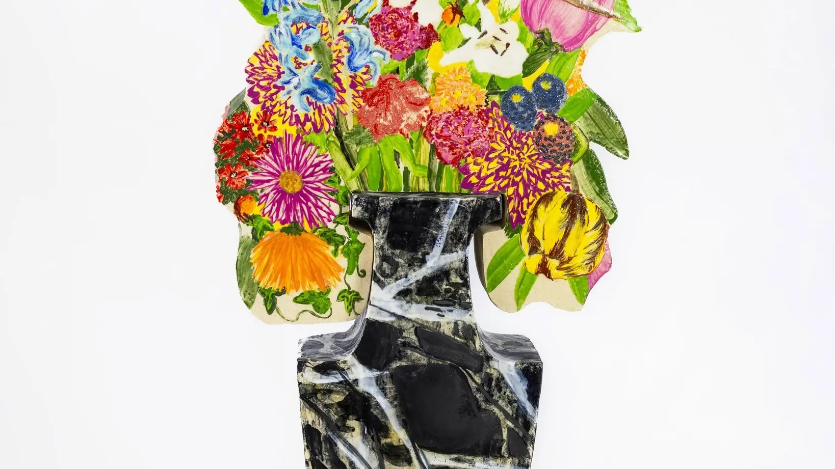 Vase en papier