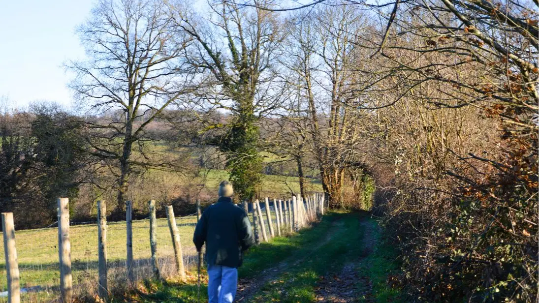 Chemin du Mas Nadaud à Pageas