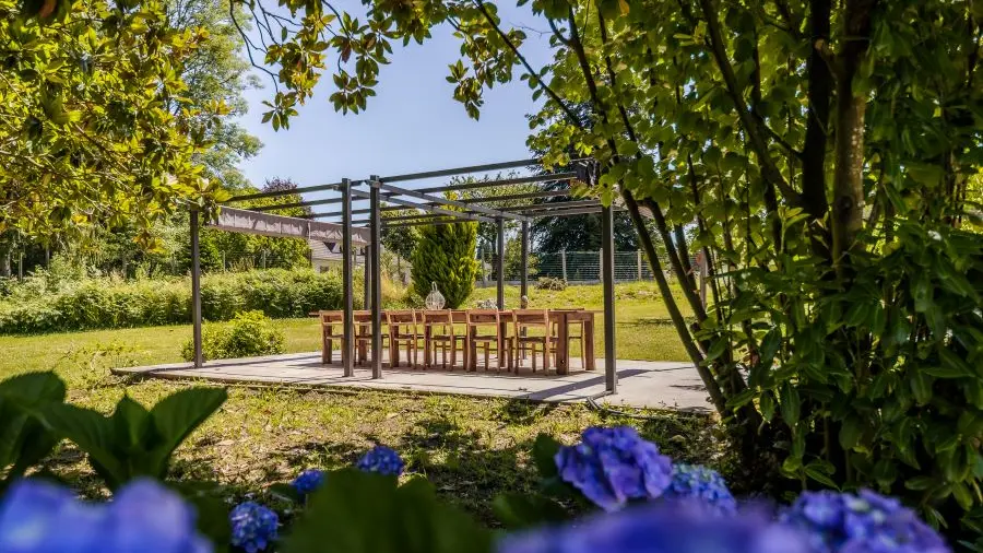 Chambre Villa Verte terrasse