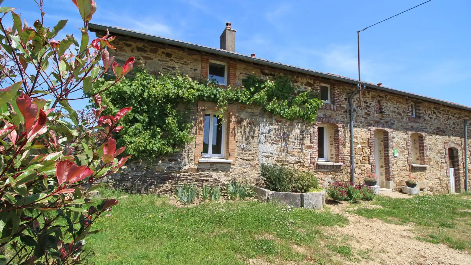 Gîte 'La réserve' à Saint Yrieix la Perche en Haute-Vienne (Nouvelle Aquitaine)
LA FACADE AVEC SA COUR ET ZONE DE STATIONNEMENT_33